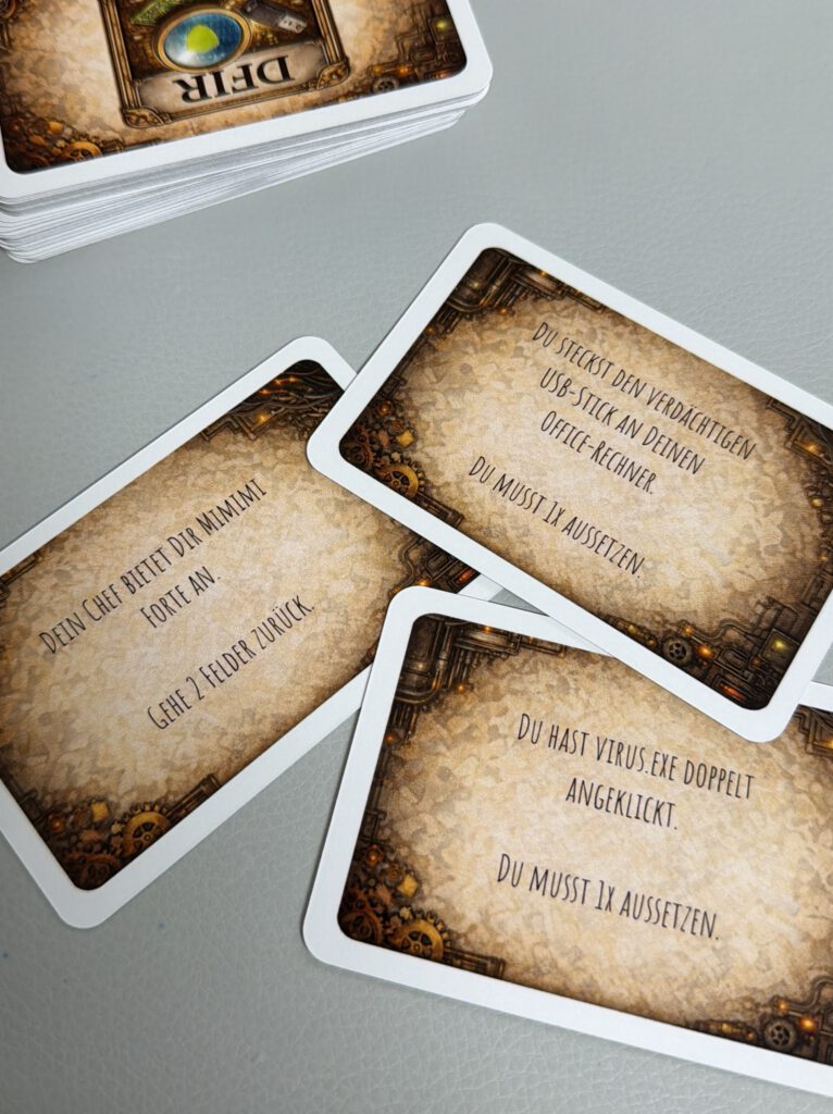 DFIR - Das Spiel, Ereignis-Karten