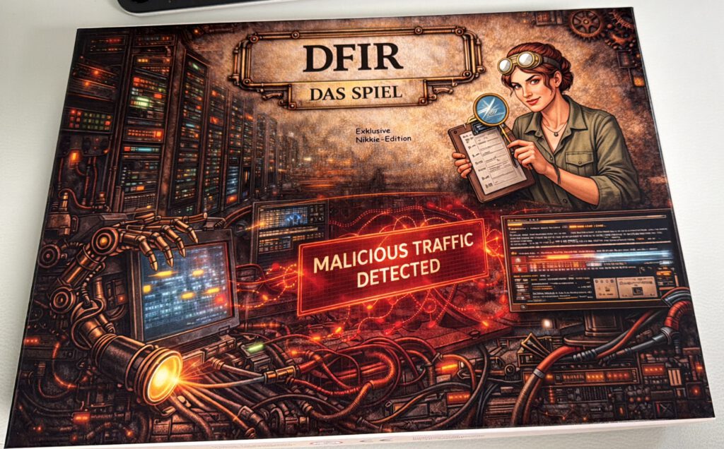 DFIR - Das Spiel, Nikkie-Edition, Cover